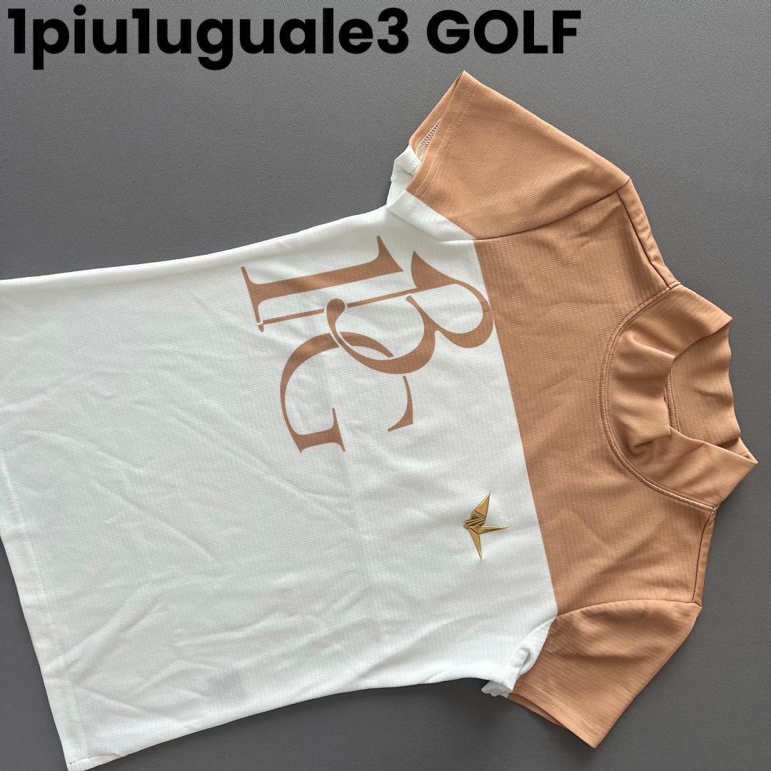 1piu1uguale3 GOLF モックネック　半袖シャツ　レディース　ゴルフ