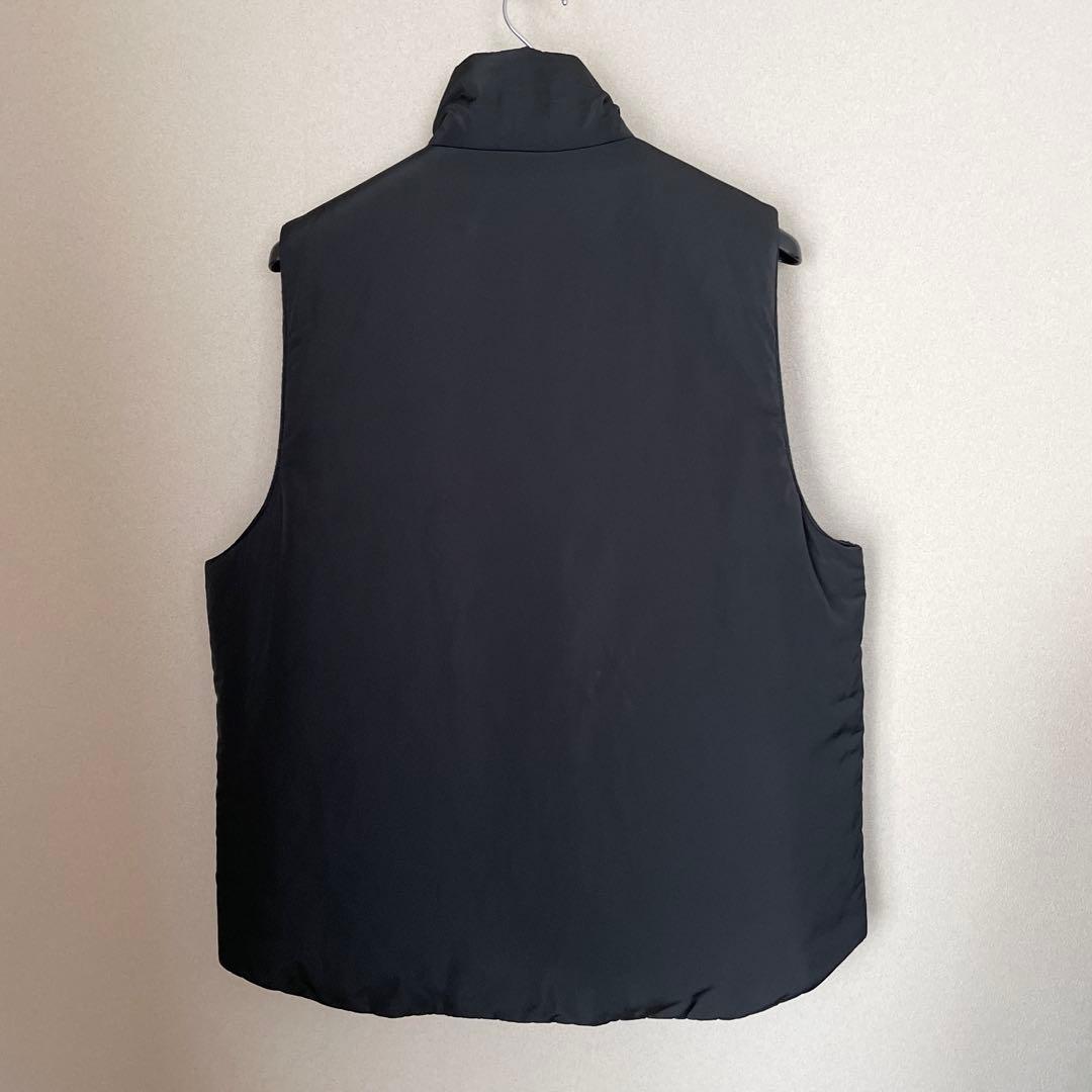 A Vontade Reversible Pack Vest Lサイズ 黒茶系