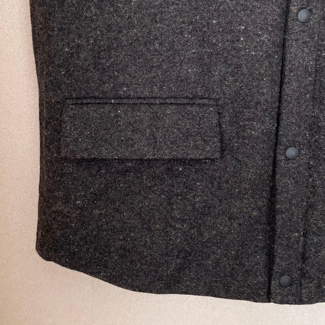 A Vontade Reversible Pack Vest Lサイズ 黒茶系