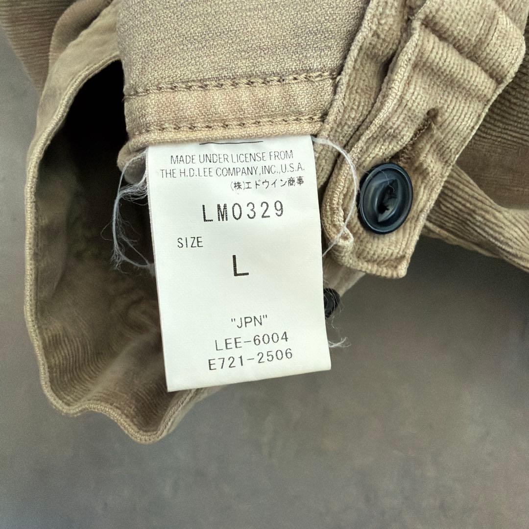 リー Lee ストレッチ コーデュロイ ジャガーズジャケット LM0329 L