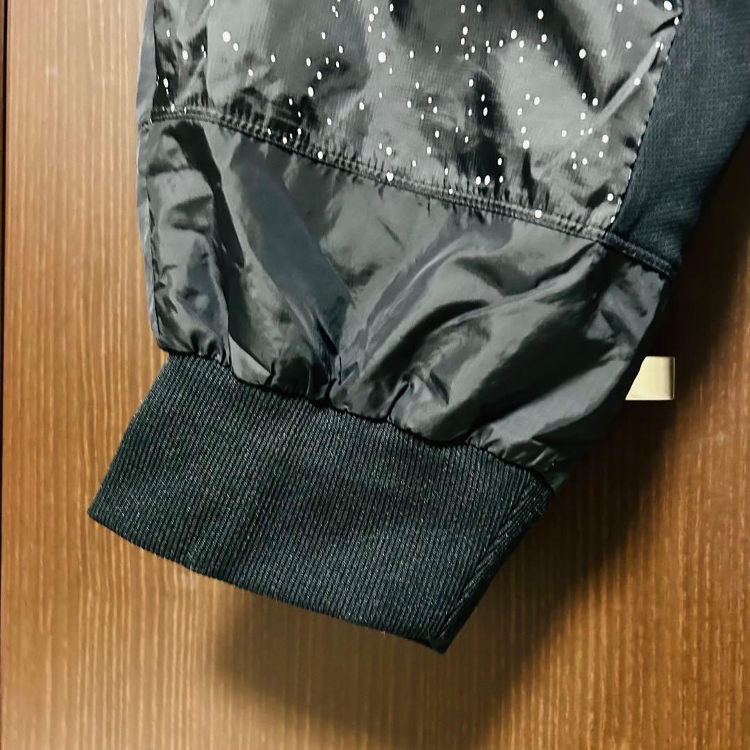 UMBRO ピステ 上下セット ドット柄 L 黒 トレーニング　夜空　星　宇宙