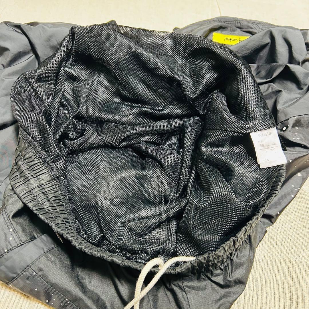 UMBRO ピステ 上下セット ドット柄 L 黒 トレーニング　夜空　星　宇宙