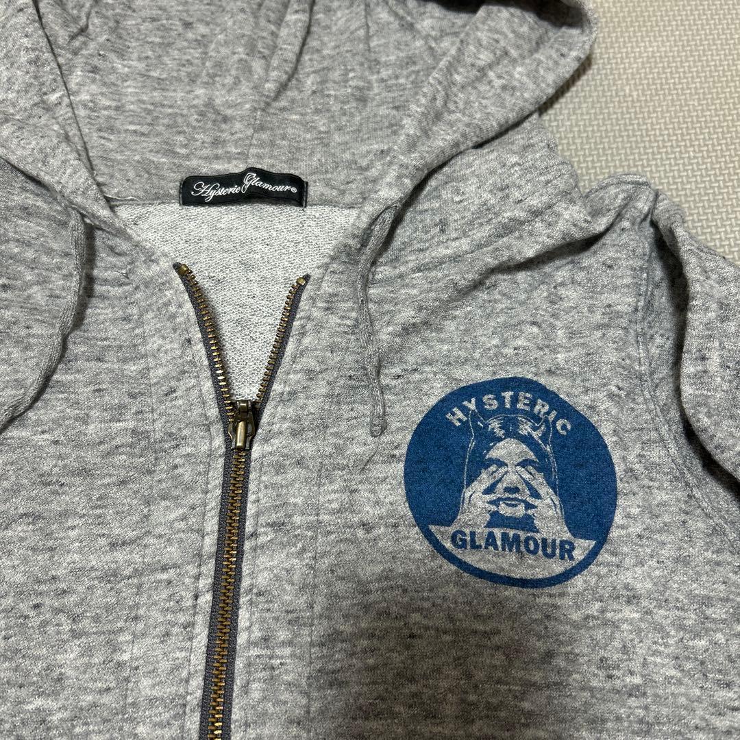 HYSTERIC GLAMOUR グレー パーカー