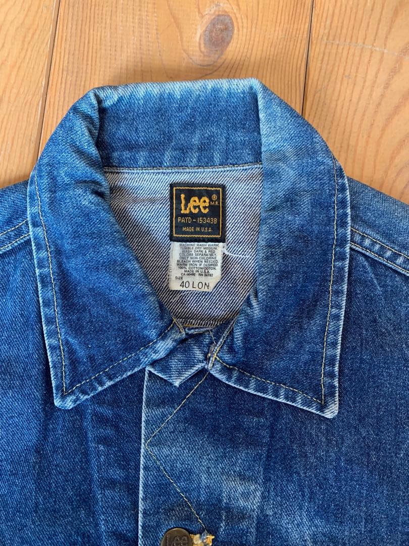 Lee 80s USA製 デニムジャケット 40 LONG