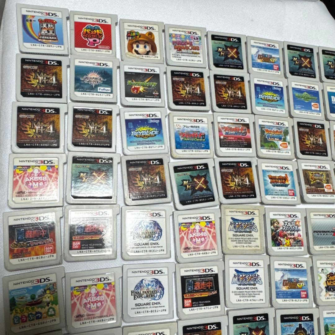 イ*ヌ様 ニンテンドー3DS ゲームソフト 88本セット