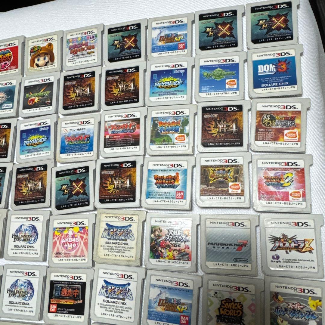 イ*ヌ様 ニンテンドー3DS ゲームソフト 88本セット
