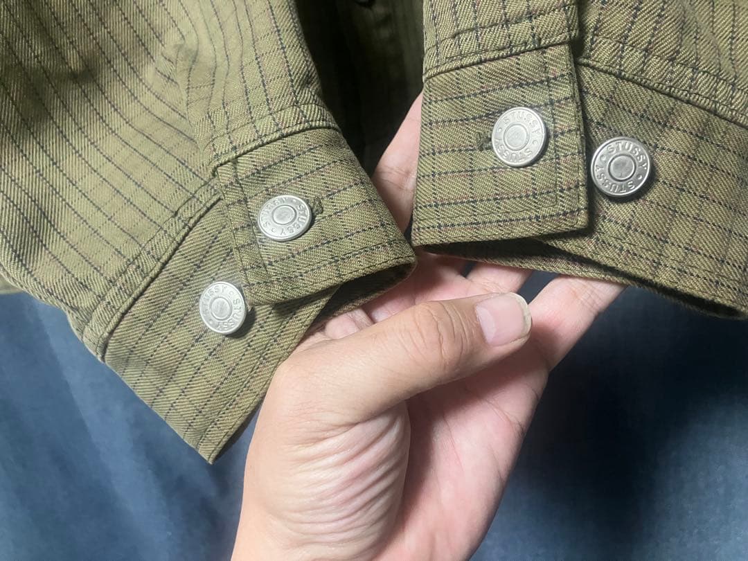 90s USA製 Stussy tracker jacket