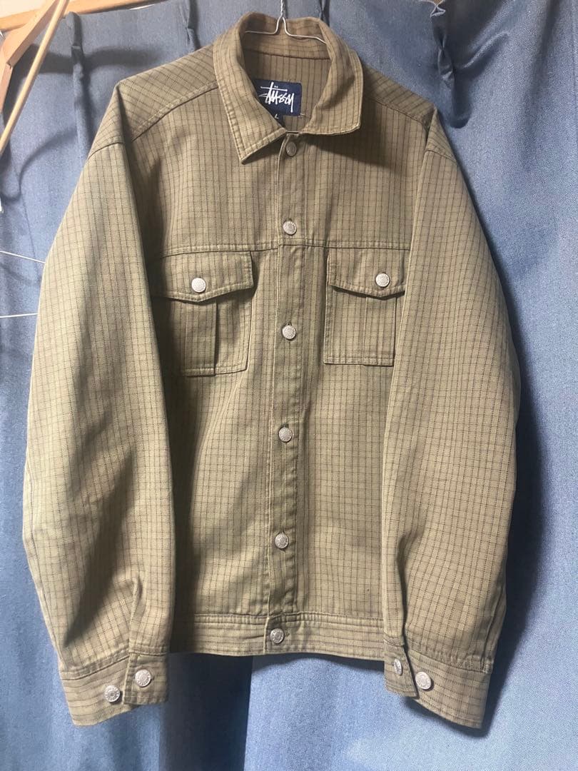 90s USA製 Stussy tracker jacket