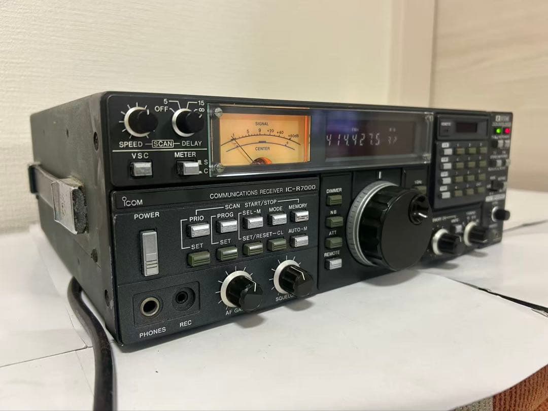 ICOM IC-R7000広帯域受信機、TV-R7000Jレシーブアダプター