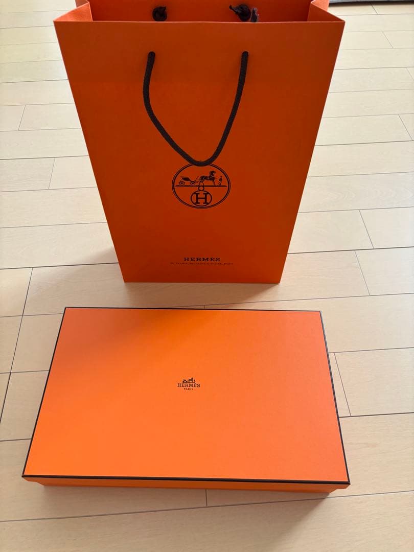 新品・箱付き⭐︎HERMES バスタオル（アヴァロン） 新品・未使用・タグ付き