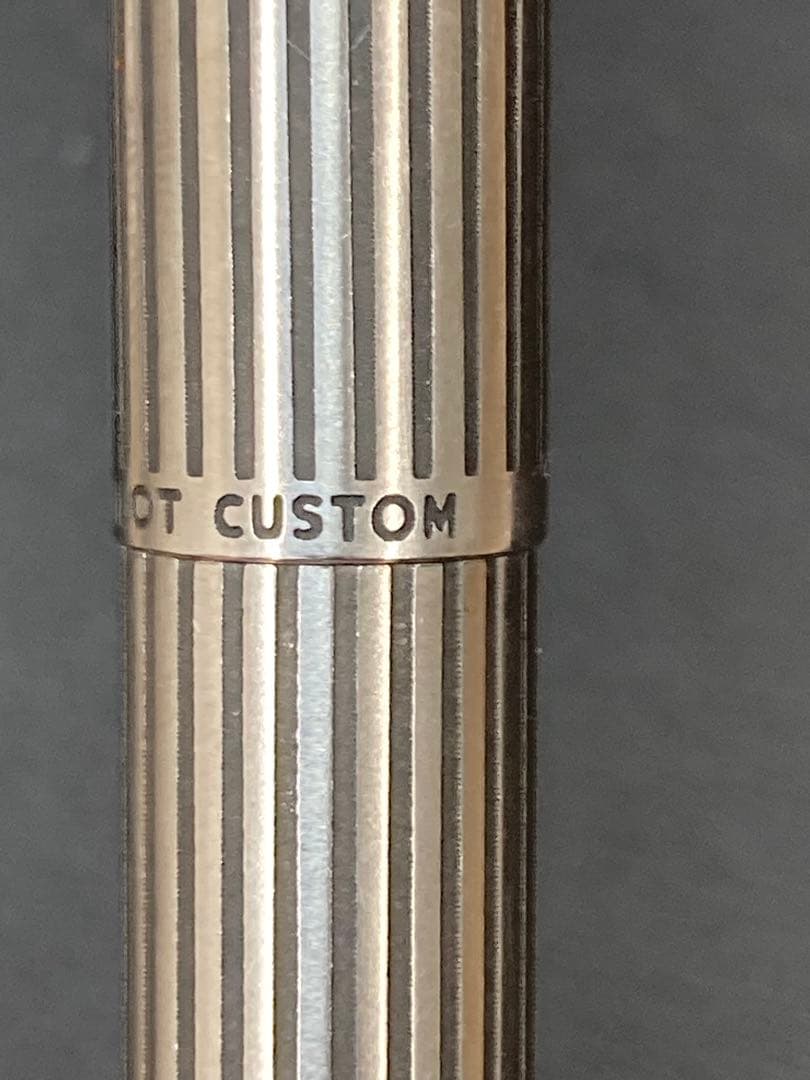 Pilot Custom シルバー 万年筆 18K