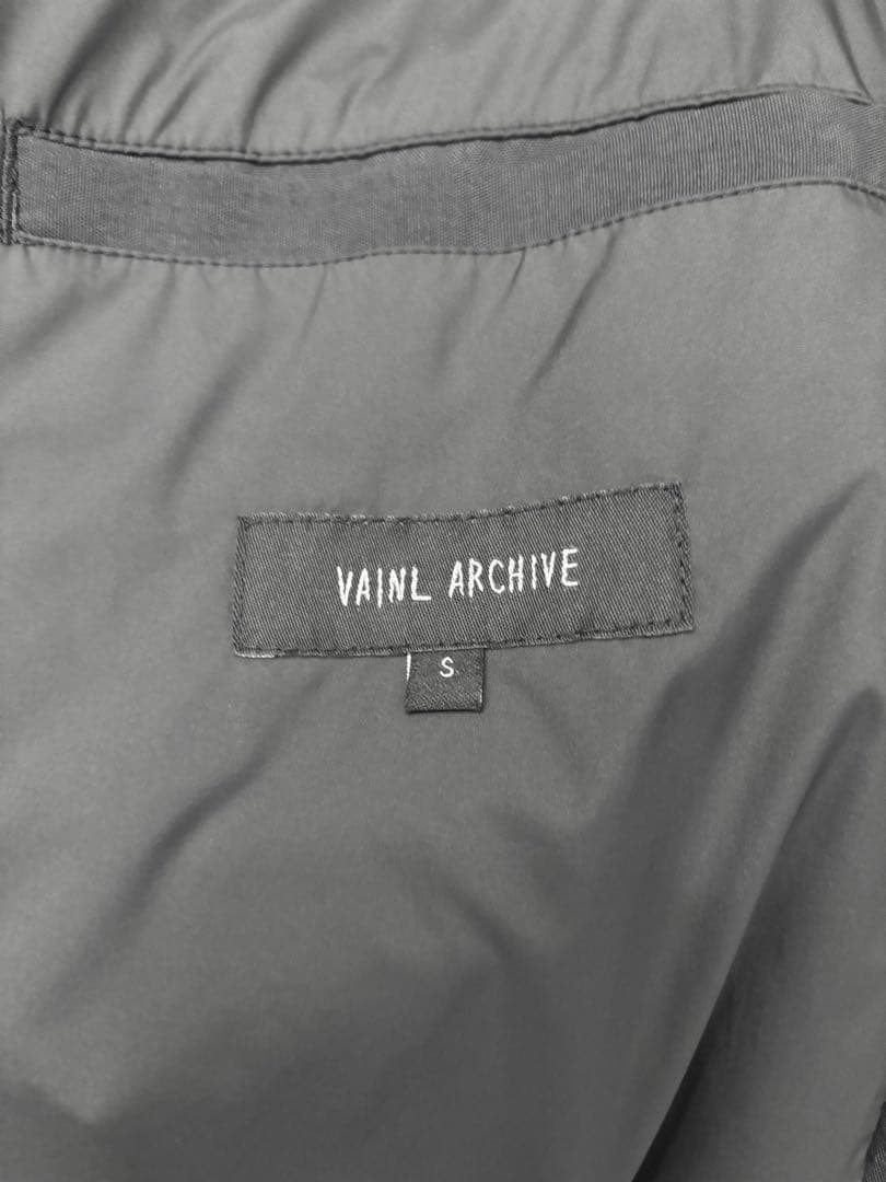 VAINL ARCHIVE ロング ワイド コーチ ジャケットSサイズ