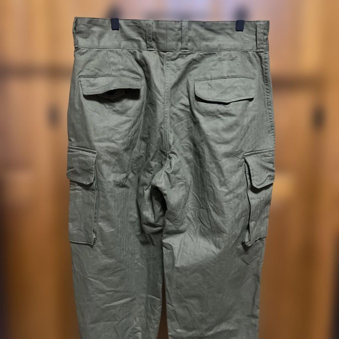 ヒューストンM-47 カーゴパンツ メンズ ミリタリー フランス軍　L