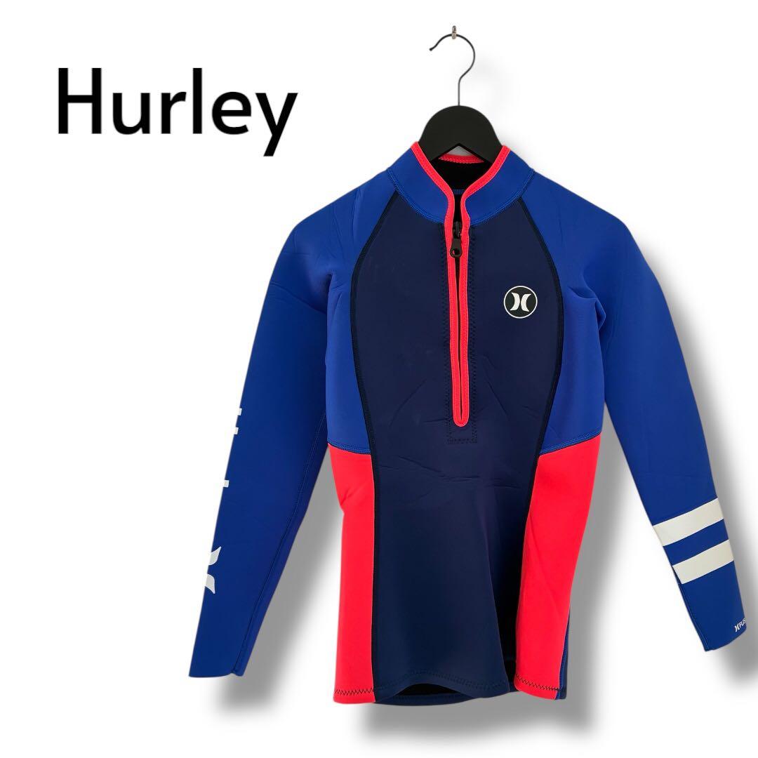 Hurley ハーレー ウェットスーツ 青・赤 バイカラー　8