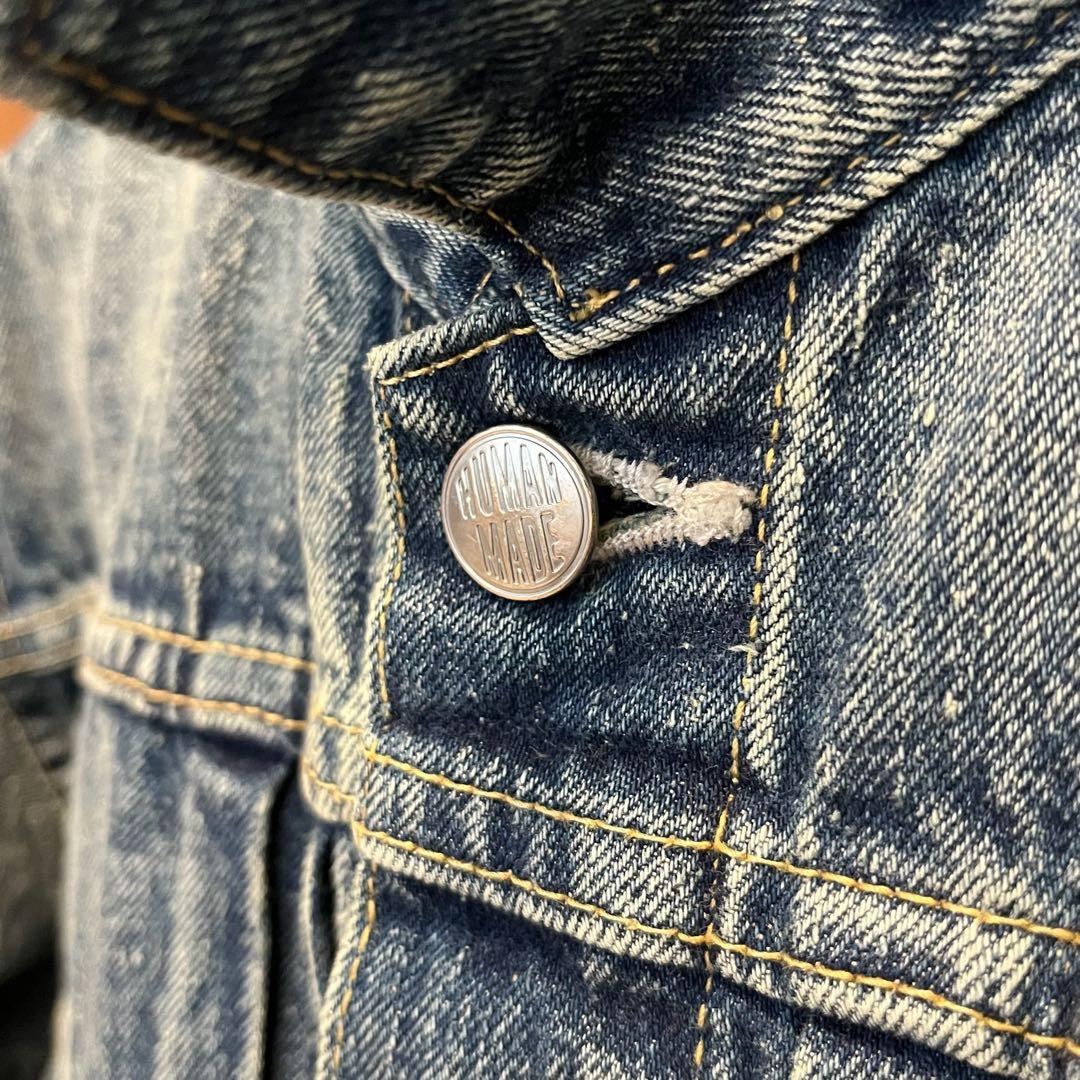 【美品】HUMANMADE デニムトラッカージャケット