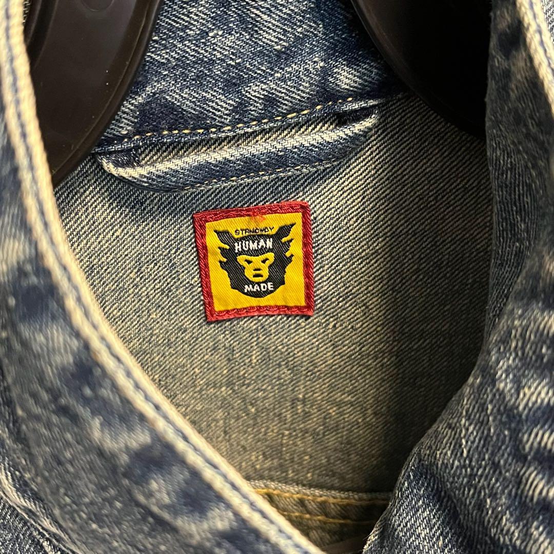 【美品】HUMANMADE デニムトラッカージャケット