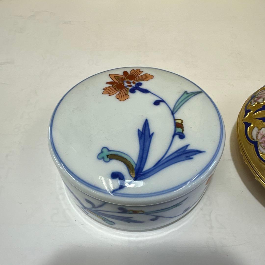 辻常陆，景泰蓝，小物入れ ，人間国宝，