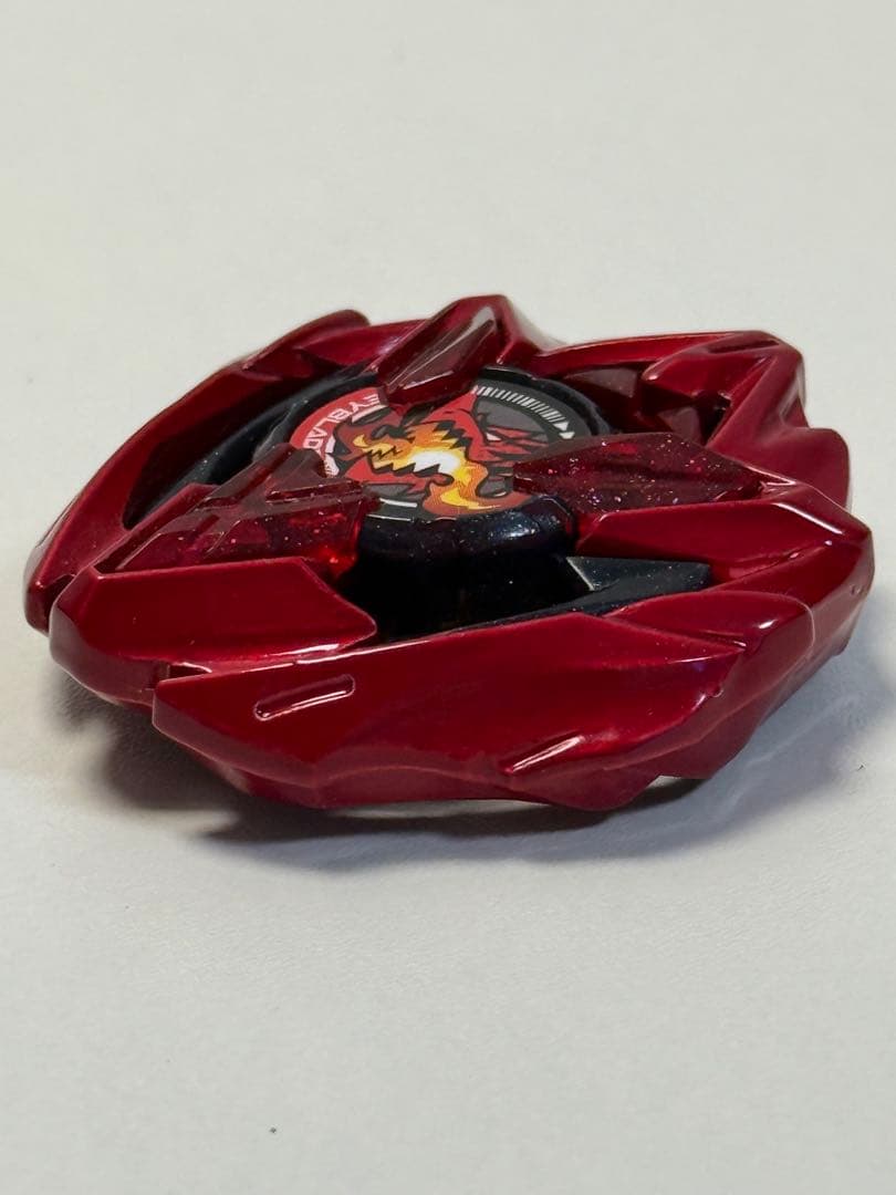 【未使用品】ドランバスター1-60A メタルコート：レッド ベイブレードX