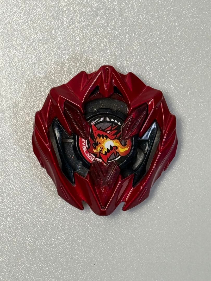 【未使用品】ドランバスター1-60A メタルコート：レッド ベイブレードX