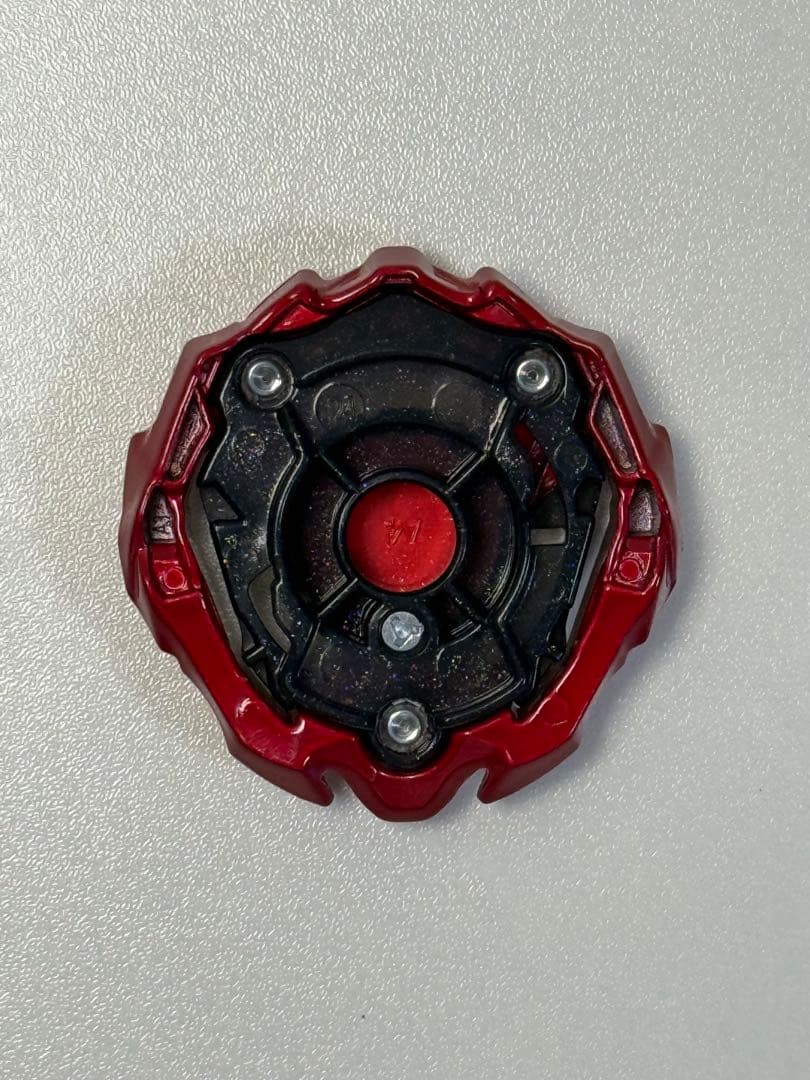 【未使用品】ドランバスター1-60A メタルコート：レッド ベイブレードX