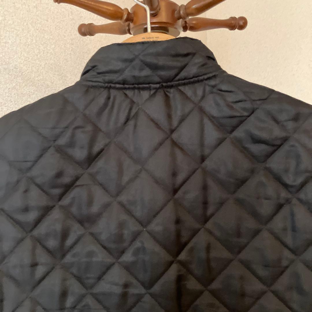 イギリス発　Belstaff ベルスタッフ　黒　キルティングベスト　ユニセックス