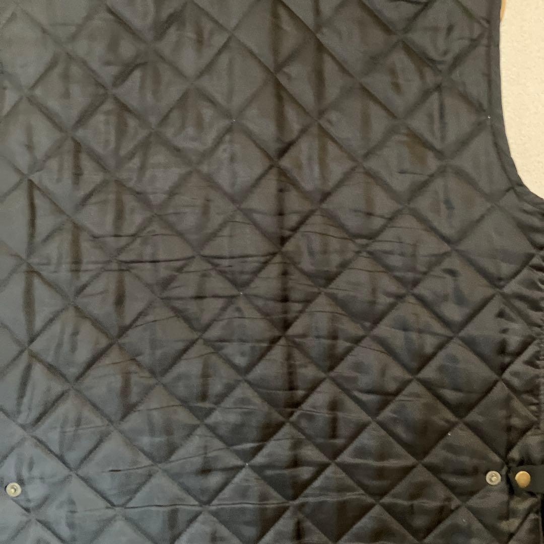 イギリス発　Belstaff ベルスタッフ　黒　キルティングベスト　ユニセックス