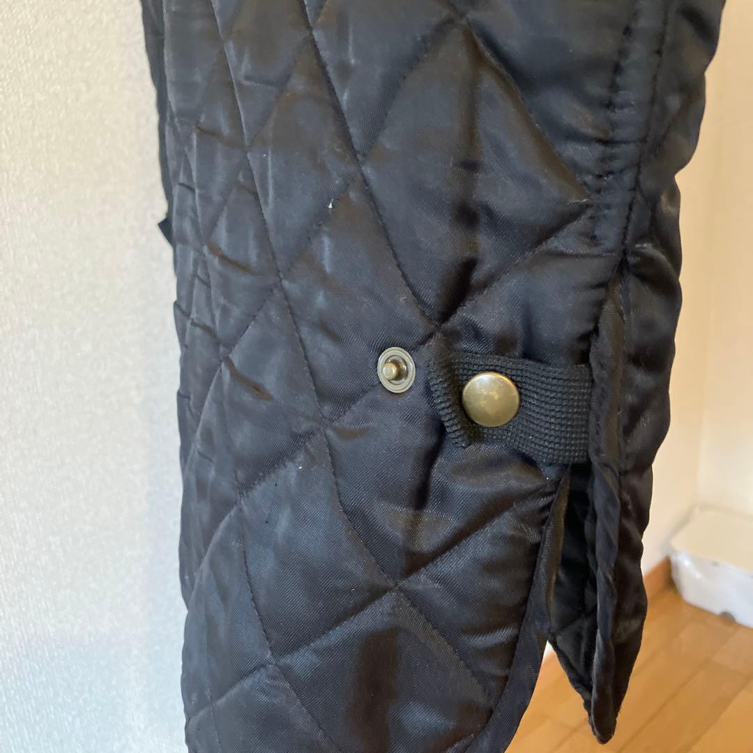 イギリス発　Belstaff ベルスタッフ　黒　キルティングベスト　ユニセックス