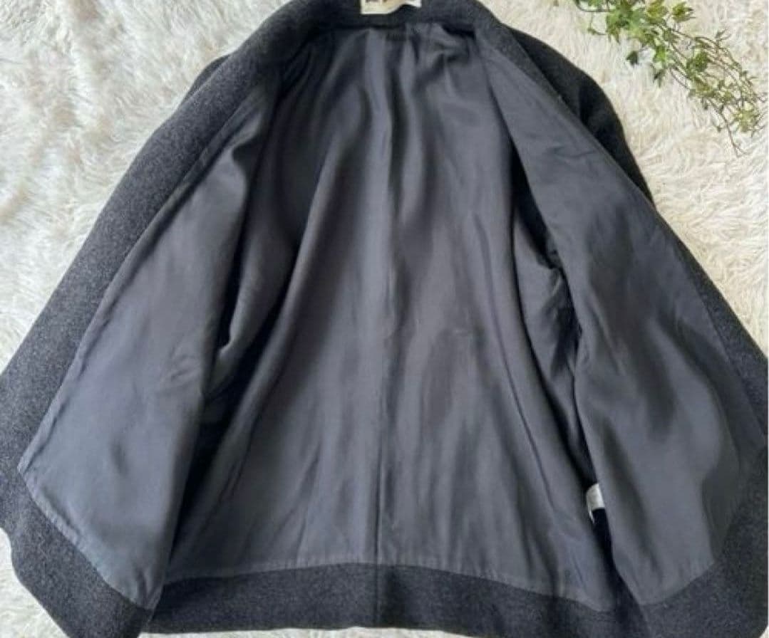 エヴァムエヴァ ウール ショールカラー ジャケット