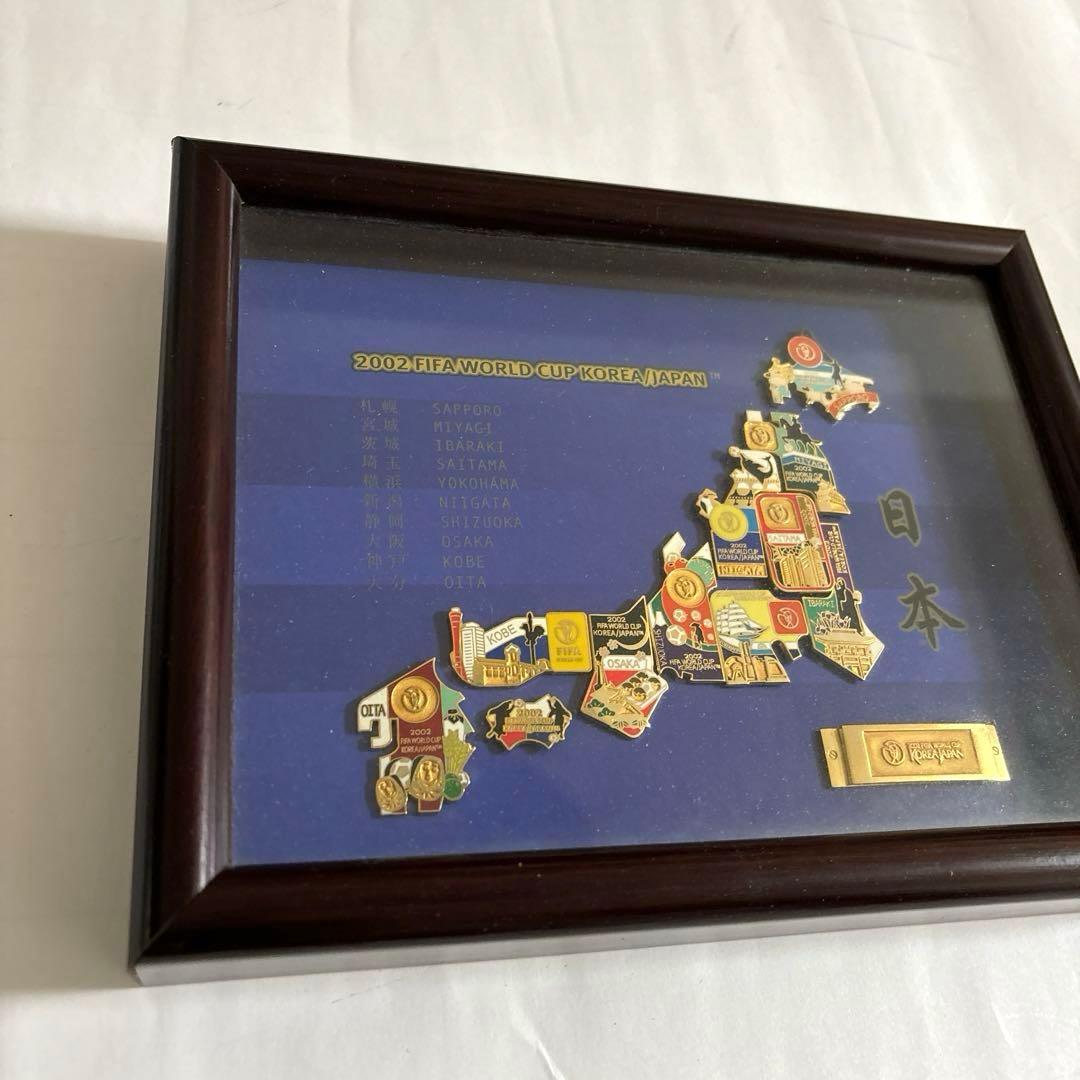 FIFA ワールドカップ 2002 ピンバッジセット日本地図