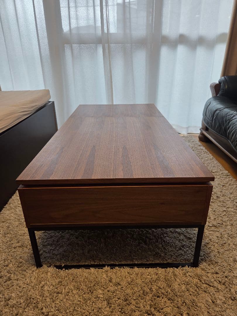 ニトリ昇降センターテーブル(ヒバリ 120 MBR)