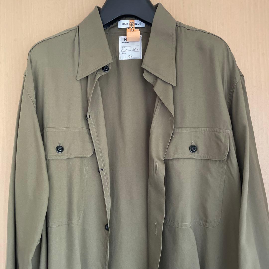 nomさま専用☆美品☆2020AW☆マディソンブルー☆HAMPTON SHIRT
