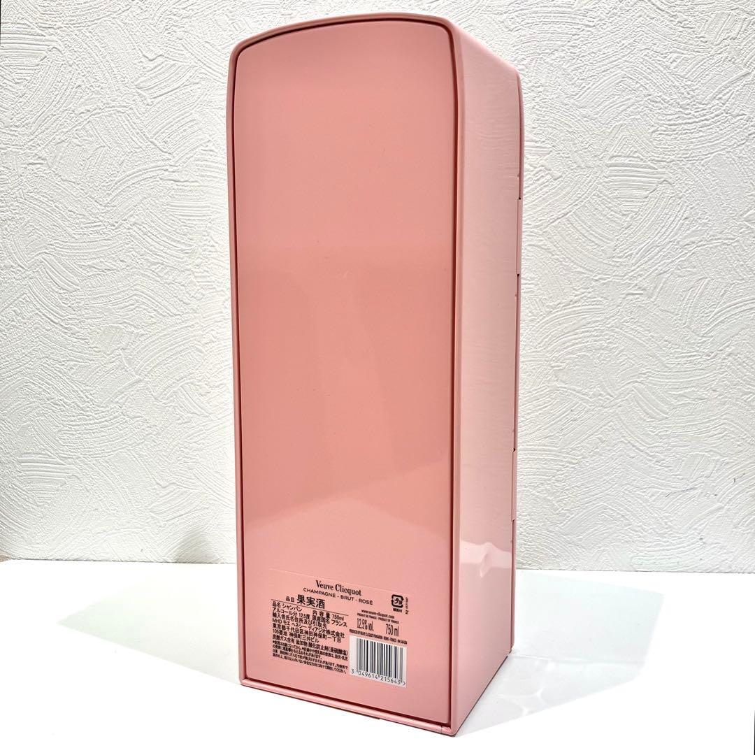 Veuve Clicquot ヴーヴ クリコ ローズ ラベル フリッジ 缶箱