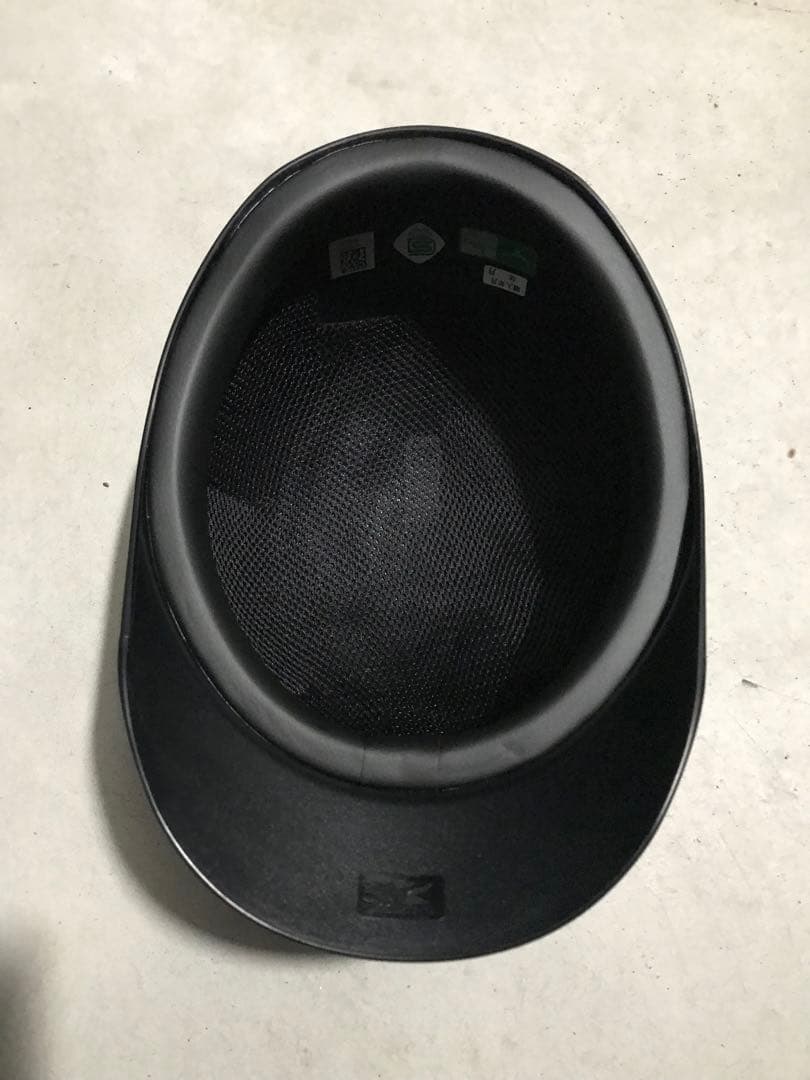 ソフトボール　キャッチャー用ヘルメット Lサイズ　黒