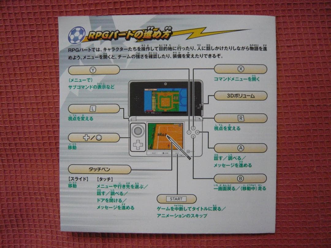 任天堂3DS イナズマイレブン1・2・3 円堂守伝説