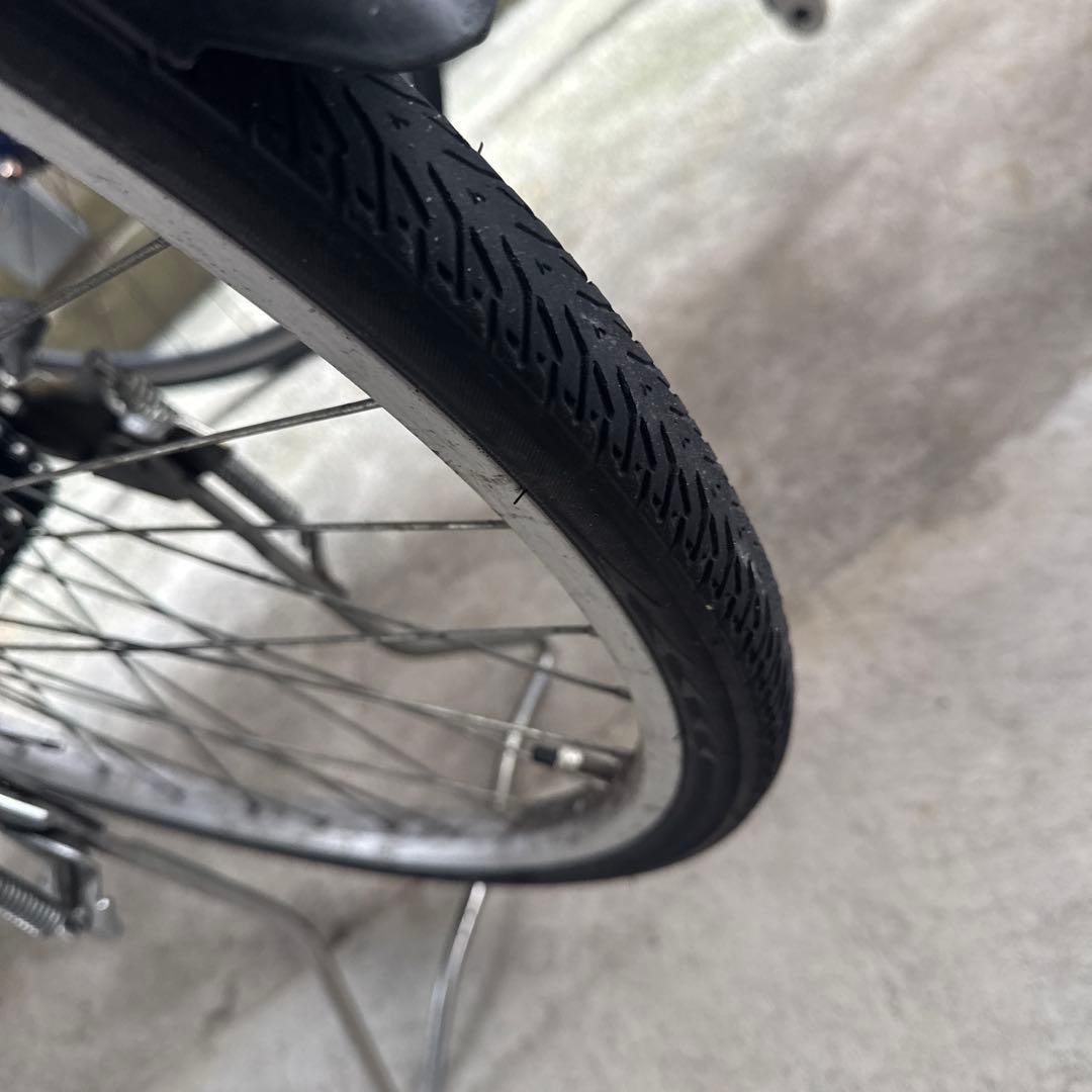 アシスタUSTD26インチバッテリー2個後輪タイヤ付き