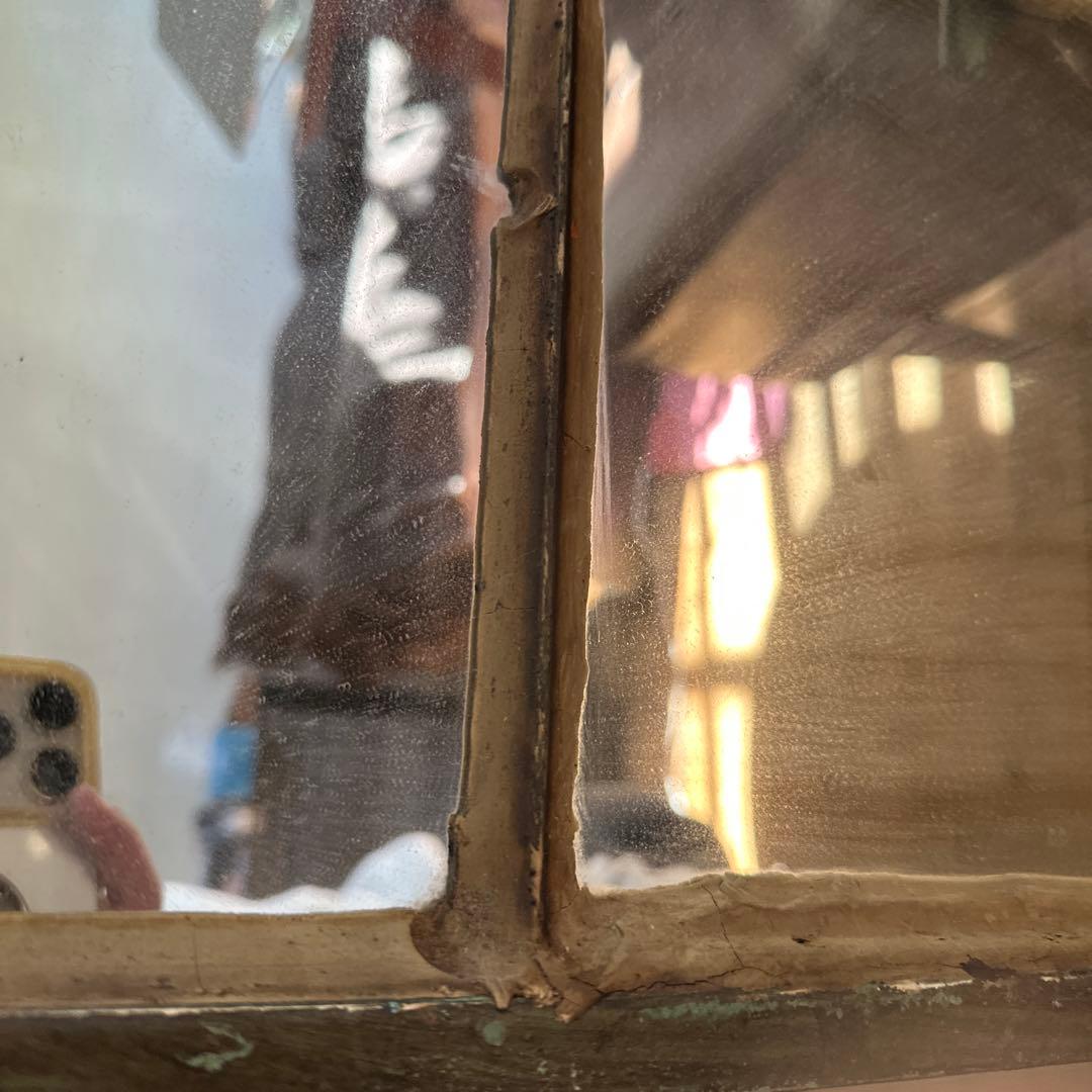 アンティーク　スタンドミラー