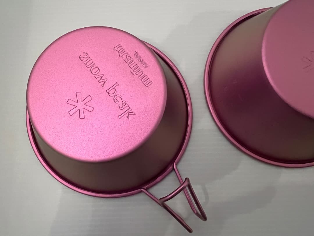 【未使用】スノーピーク　チタンシェラカップ　２個セット