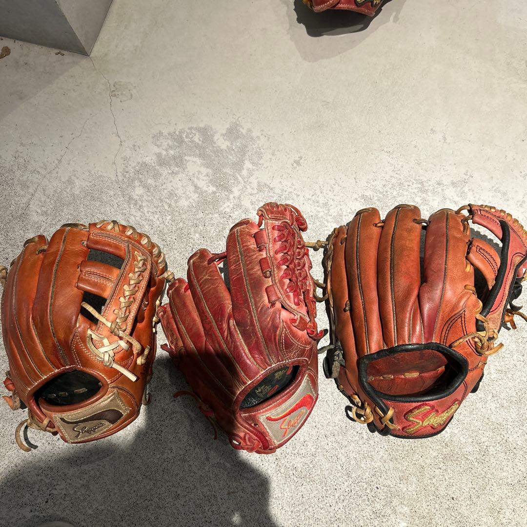 久保田スラッガー軟式グローブ3点セット