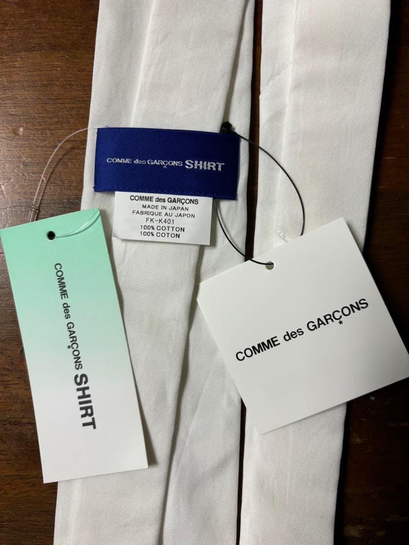 新品未使用 COMME des GARCONS SHIRT 角ネクタイ