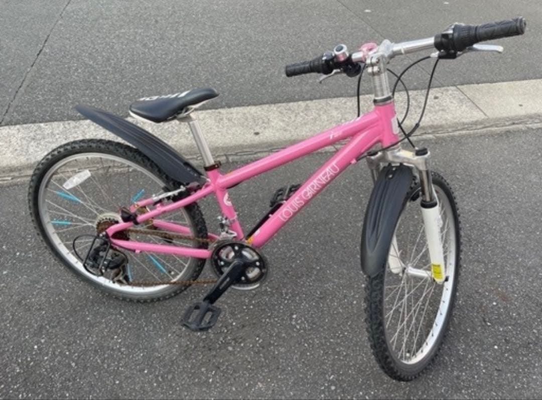ルイガノ LGS-J24 LOUIS GARNEAU ピンク 子供用自転車