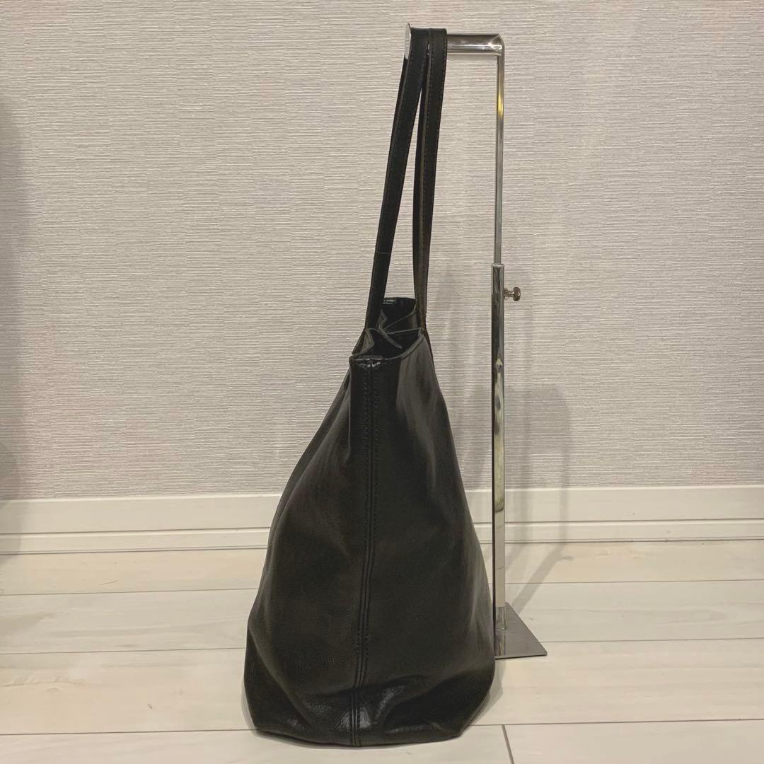 極美品✨Felisi フェリージ 現行 15/20 オールレザー トート 黒