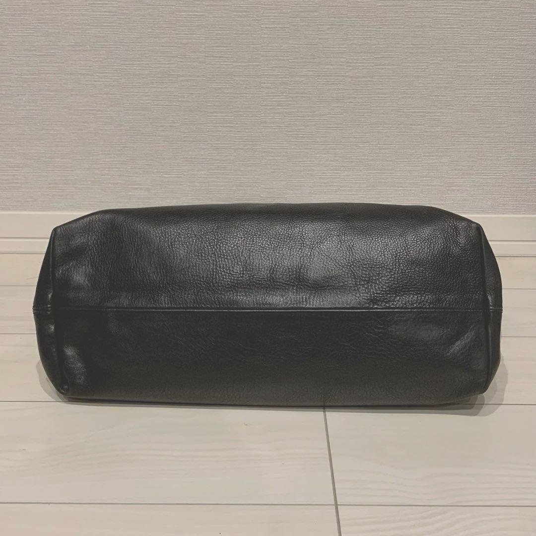極美品✨Felisi フェリージ 現行 15/20 オールレザー トート 黒