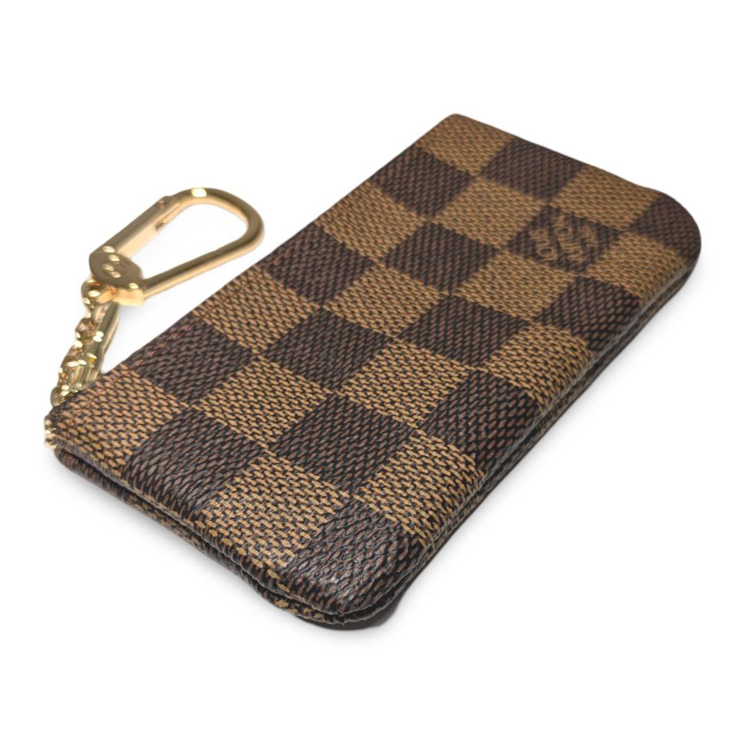【新品同様】LOUIS VUITTON ダミエ　ポシェットクレ　キーケース