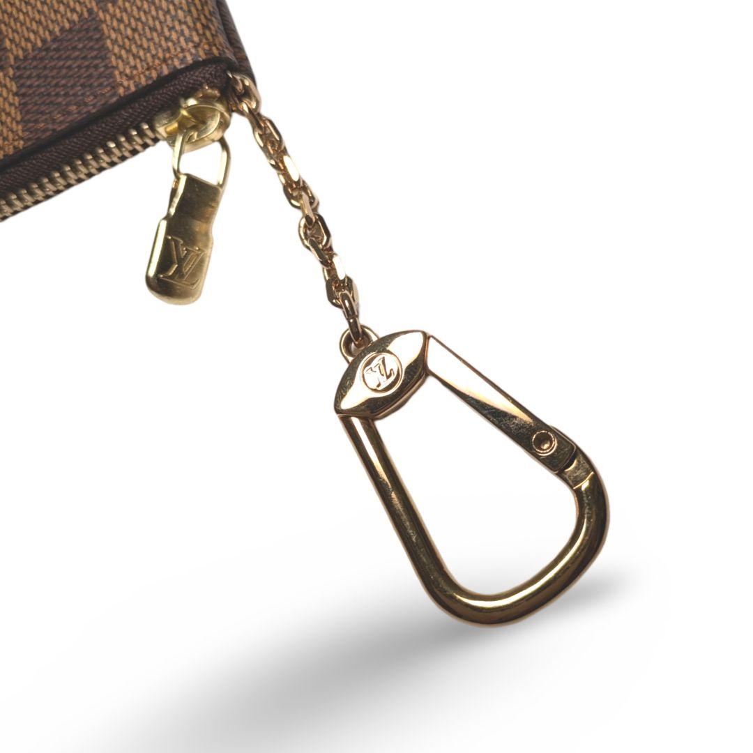 【新品同様】LOUIS VUITTON ダミエ　ポシェットクレ　キーケース