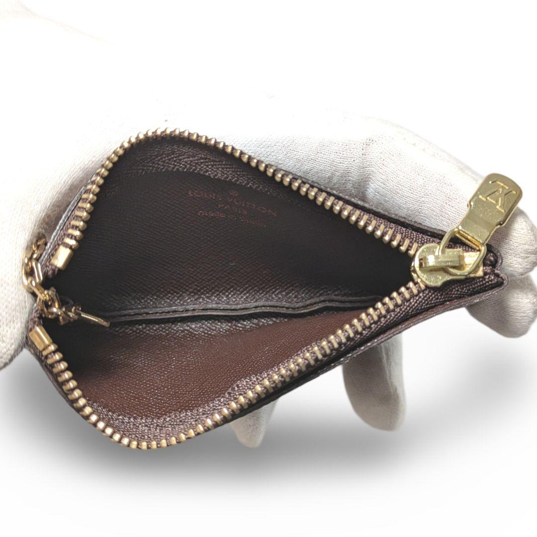 【新品同様】LOUIS VUITTON ダミエ　ポシェットクレ　キーケース