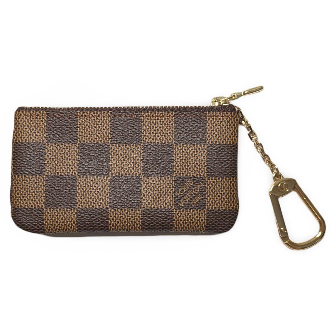 【新品同様】LOUIS VUITTON ダミエ　ポシェットクレ　キーケース