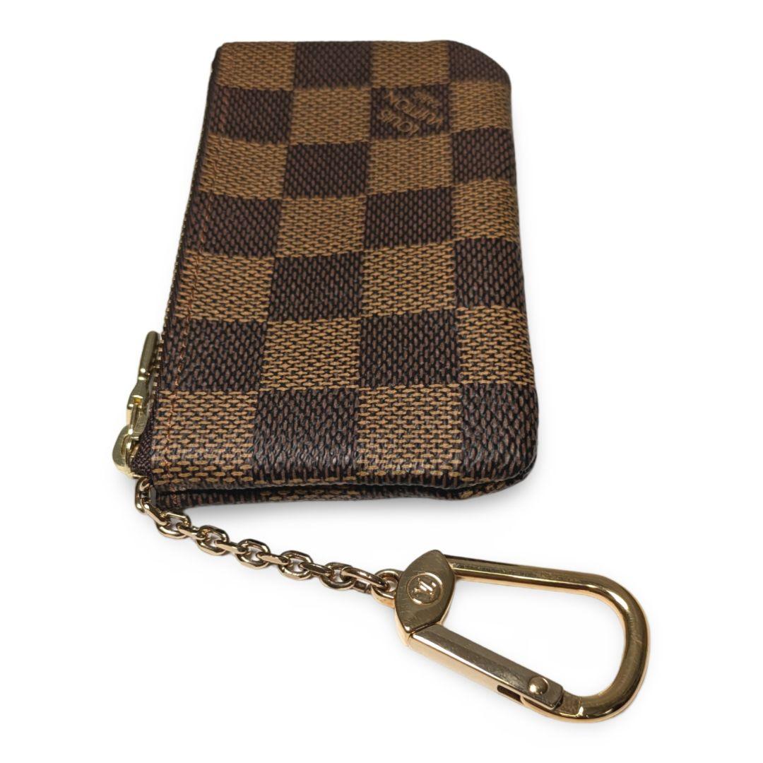 【新品同様】LOUIS VUITTON ダミエ　ポシェットクレ　キーケース