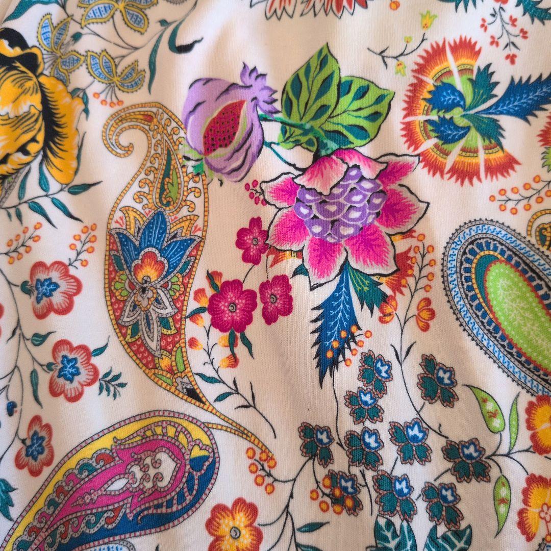 イタリア製★ETRO　ロングワンピース　ペイズリー柄　花柄　コットン100%