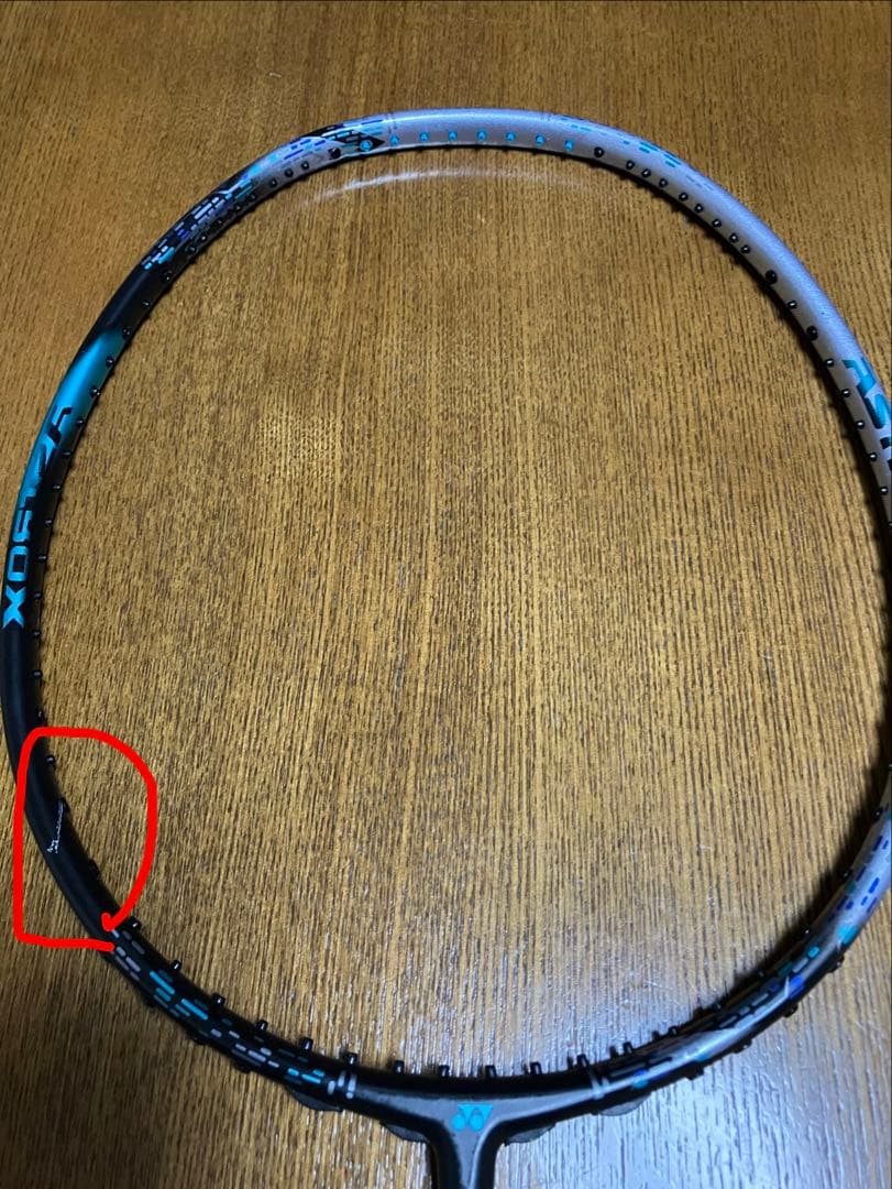 【ジャンク品】バドミントン　アストロクス88Dプロ　4u5