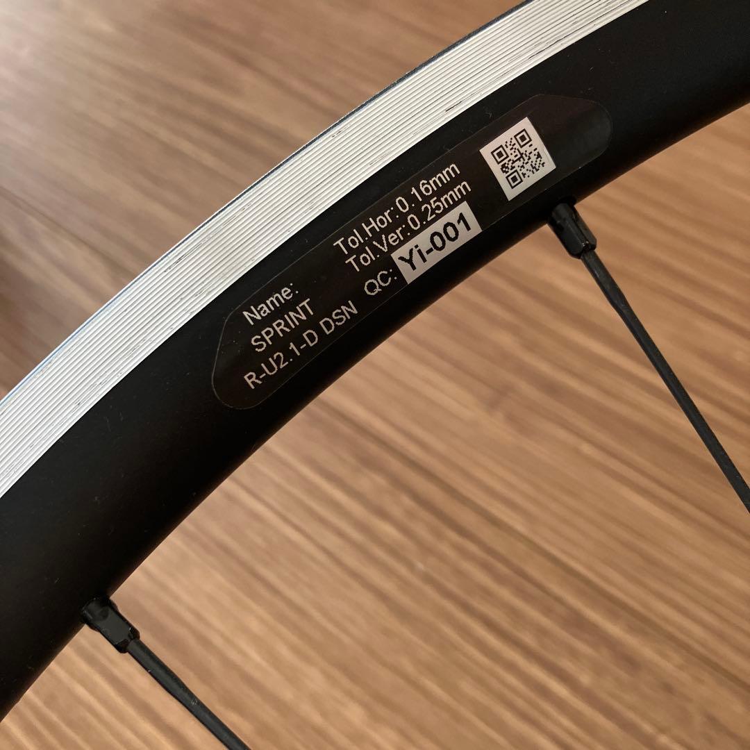 ロードバイクホイール　前後セット　ノバテック　スプリント